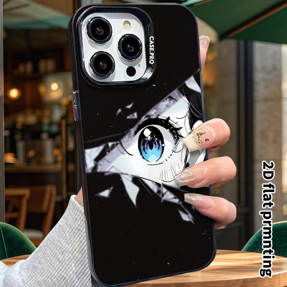 Phone case: 2D flat, suitable for iPhone 18 17 16 15 14 13 12 Pro, one eye, perfect Christmas and Halloween holiday gift