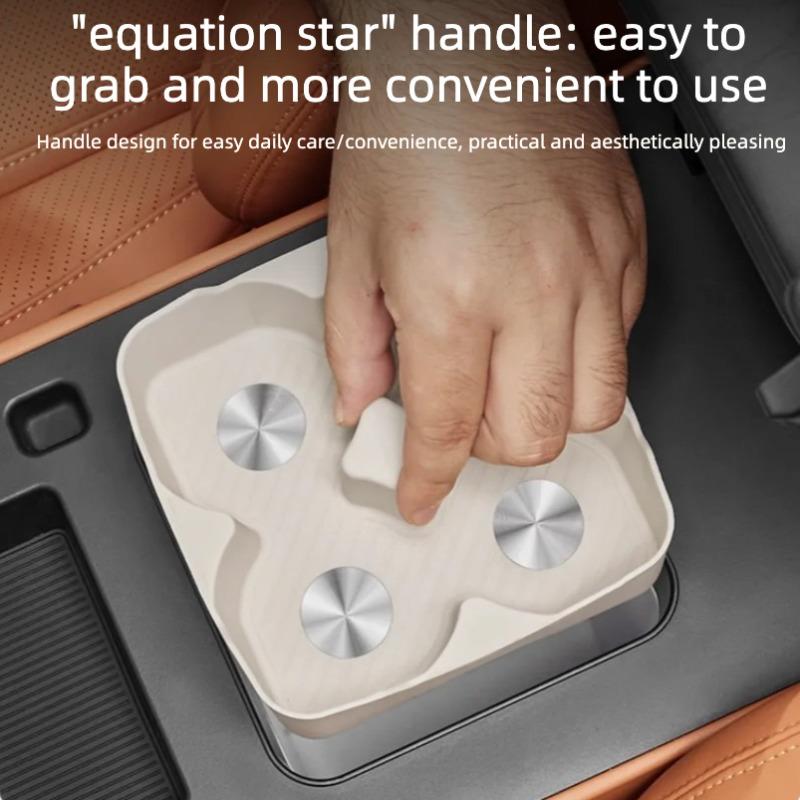 For BYD Ti 7 2025 2026 Wireless Charging Pad Refrigerator Cup Holder Pad Armrest Box Pad Decorative Accessories