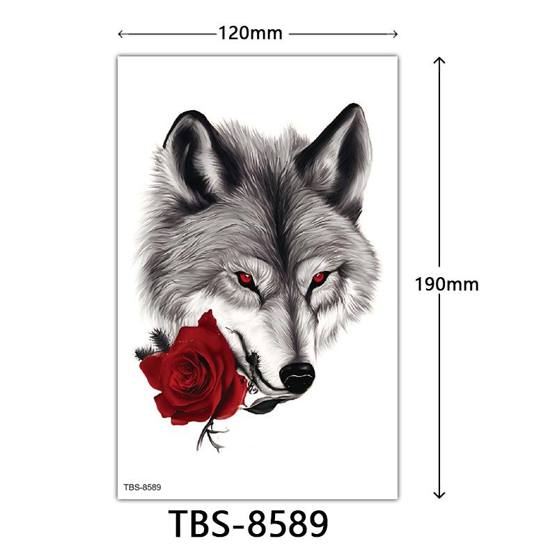Waterproof Tattoo Sticker, Totem Character Animal Tattoo Sticker Tattoo