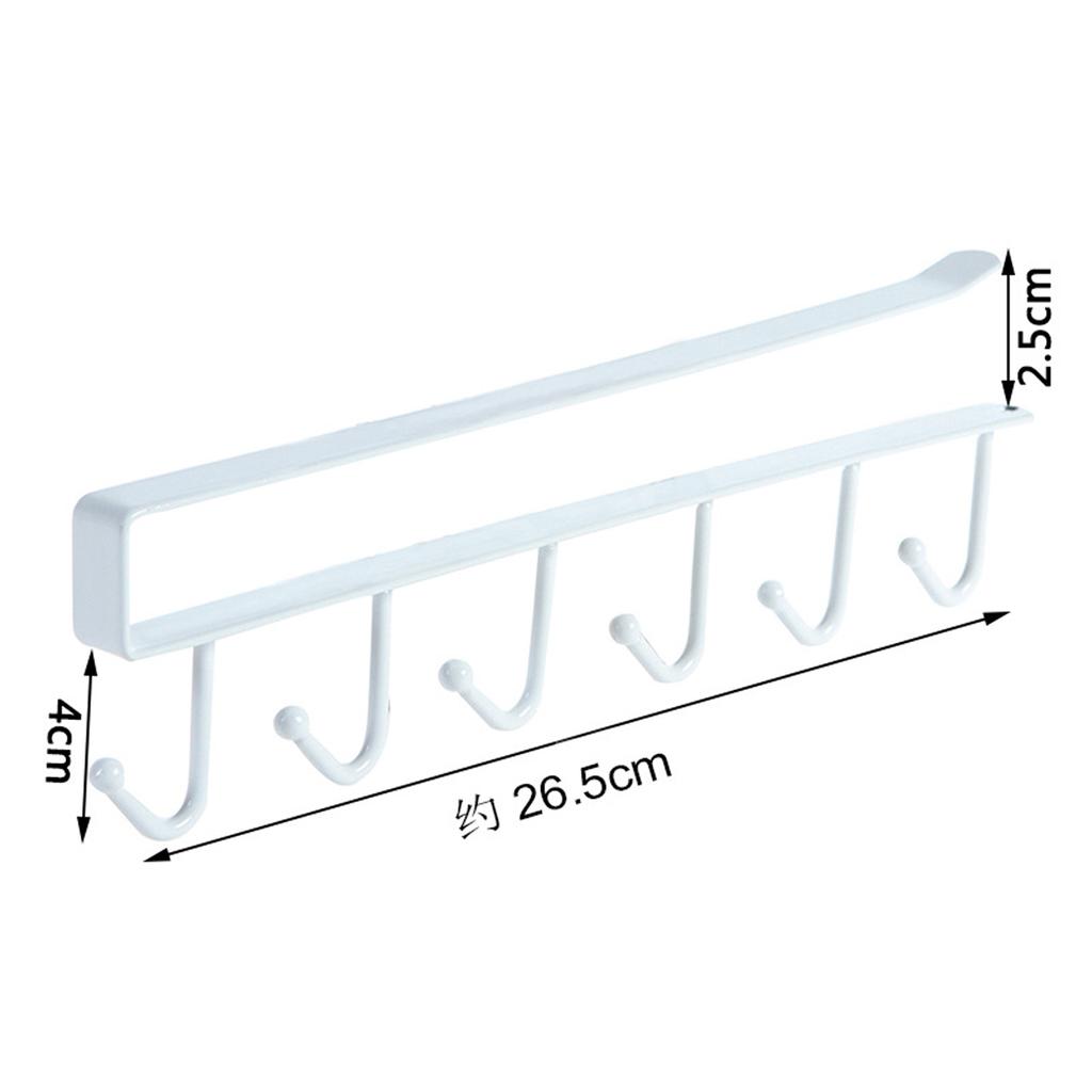 Cabinets, wardrobes, hooks, six hook storage hangers