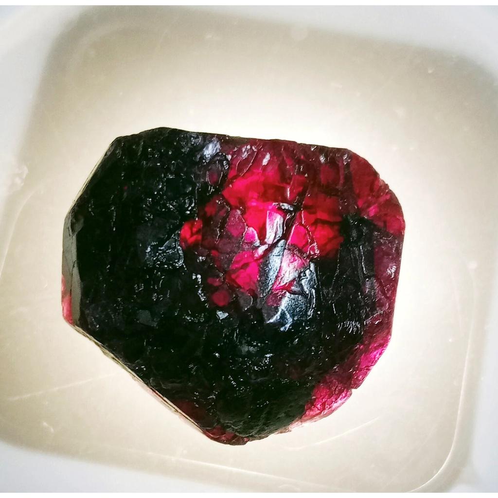 Certified Natural Red Painite Facet Rough 79.60 Ct Extremely Rare Gemstone