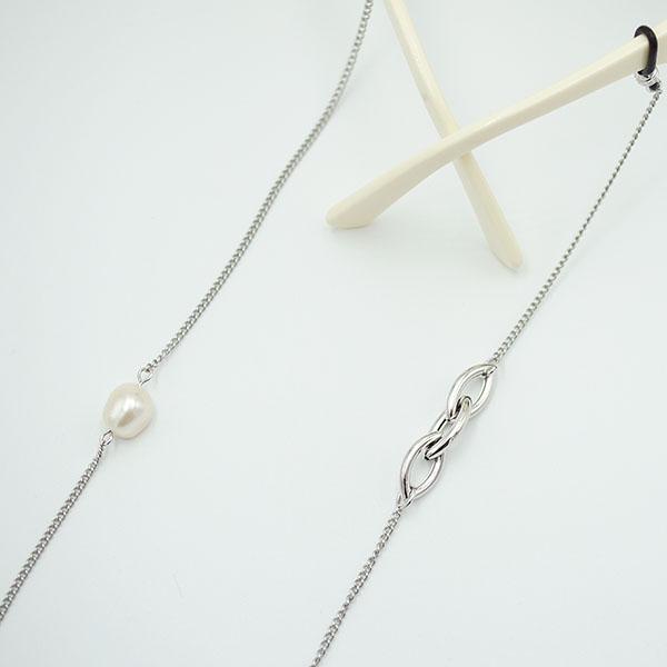 Teulejyu Triple Link Pearl Glasses Chain