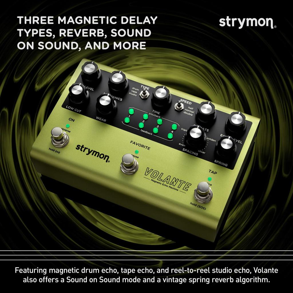 Strymon Magnetisk Ekomaskin “VOLANTE” []