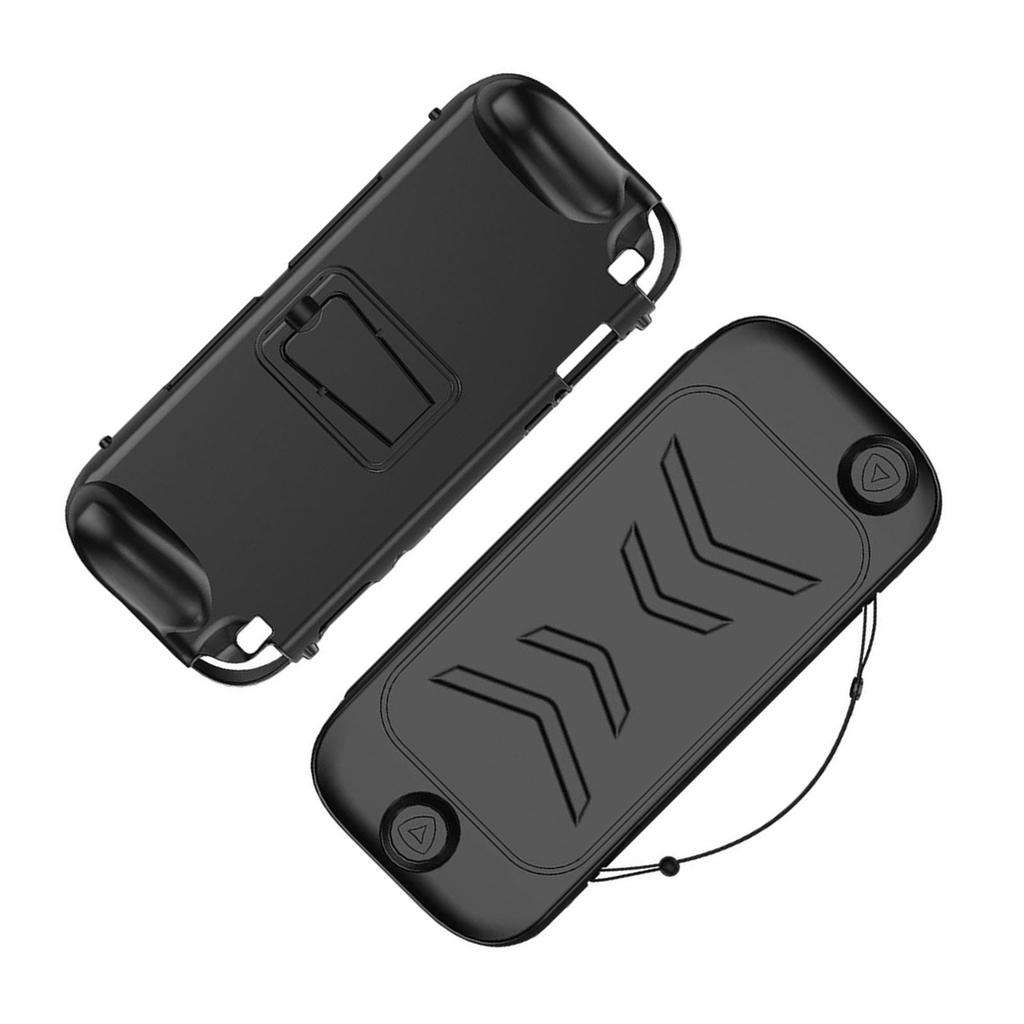 Game Control Case Fit for   2 Detachable Ergonomic Design Game Console PC Front TPU Back 360 degrees  Full Protective Case with Stand