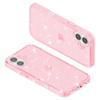 For iPhone 16 Case Sparkly Glitter TPU Frame PC Back Hybrid Phone Cover