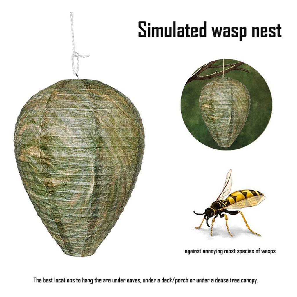Decoys Hanging Deterrents Fake Cloth Bee Decoy Deterrent For Home And Garden Outdoors