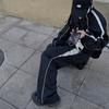 Men's Y2K Clothes Tracksuits Track Baggy Cargo Pants Vintage Oversize Clothing Joggers Harajuku Streetwear Sweatpants Black Wide Trousers For Men