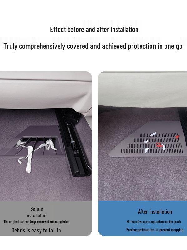 Shunyi ABS Anti-dust Under-seat Air Conditioner Vent Cover