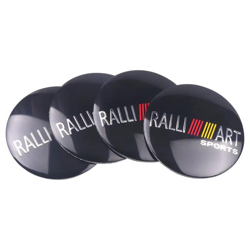 

4Pcs 56mm 60mm Car Wheel Center Hub Cap Stickers Car Exterior Accessories for Mitsubishi Asx Lancer 10 Outlander Pajero L200 Tri 4pcs