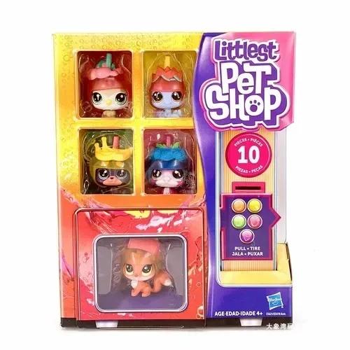 האזברו המקורי ליטlest Petshop סט סימולציית תרחיש בית משחק מודל חיה מיני חמוד אוסף צעצוע מתנת חג המולד
