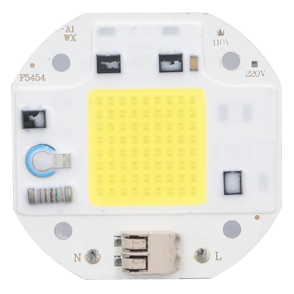 LED Chip Driveless 110V Low Power Consumption Easy Install Heat Dissipation Lamp Beads High Power for DIY Modeling Lights