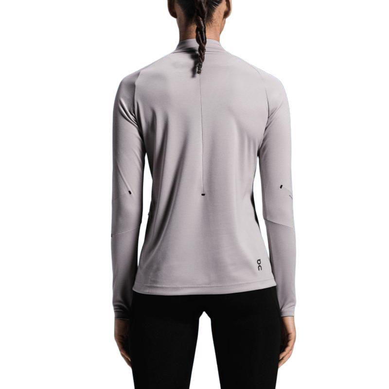 On Climate Color Block Logo Design Versatile Casual Lg Sleeve T-Shirt Women Tops 1WE10781927