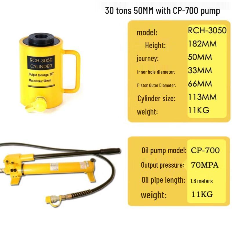 Lieve Hollow Hydraulic Jack