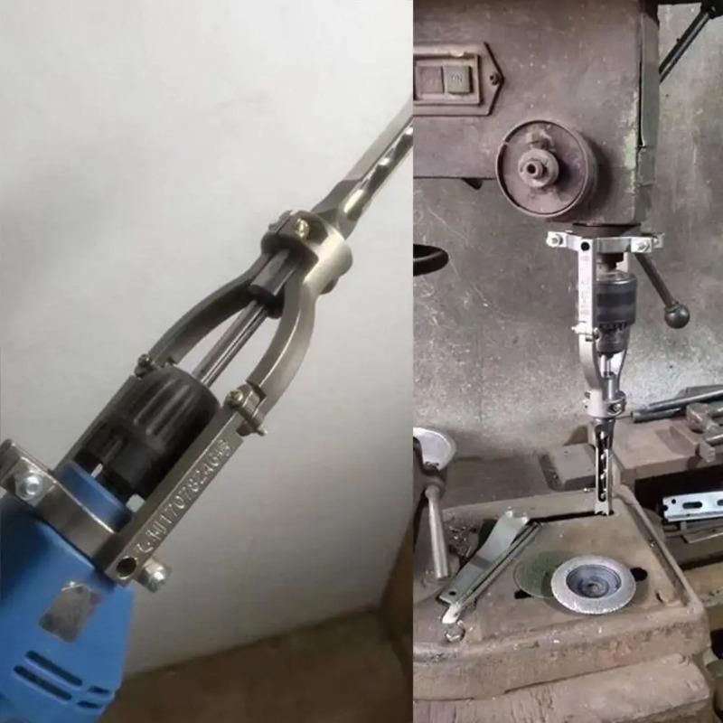 1 Stück Quadratlochbohrer Fixe Halterung Stahladapter für Holzbearbeitung Lochsäge Meißelbohrer Elektrowerkzeug.