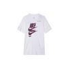 T Shirts Men's White Crew Neck Moderate DM6378-100