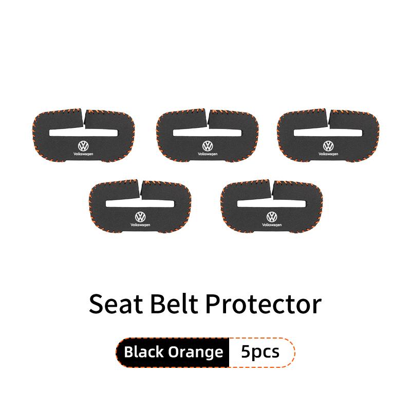 Universal Car Seat Belt Buckle Cover Protector Safety Belt Anti-scratch Cover For VW Scirocco Jetta Beetle Golf Passat Polo wsdm9
