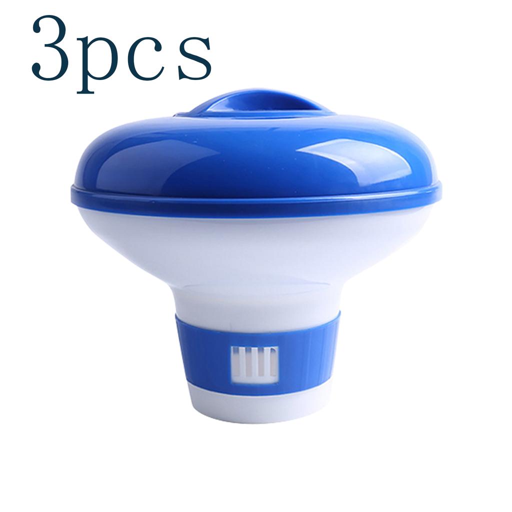 Floating Pool Chemical Dispenser, Automatic Effervescent Tablet Floater for Swimming Pools, Easy-Use Floating Chlorine Dispenser