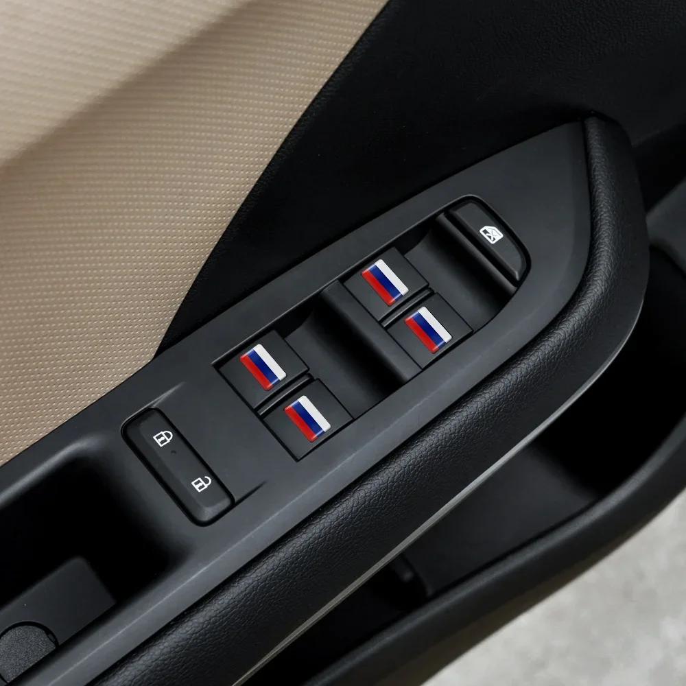 10pcs Epoxy Sweden Flags Sticker Car Interior Decoration Decal for VOLVO S40 S60 S80 S90 XC40 XC60 XC70 XC90 V40 V60 V70 Badge