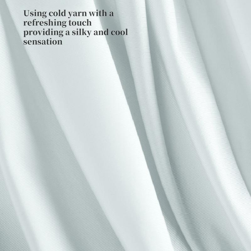 MiiOW 4 Stück Eis Seide Übergröße Flache Ecken Hose, Bequem und Kühl, Atmungsaktiv, Einfarbig Nahtlose Unterwäsche für Männer, Sommer Neu L-5XL