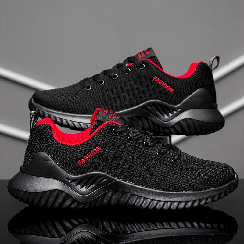 Мужская обувь Кроссовки на шнуровке Дышащие кроссовки Нескользящая уличная обувь 40-47 47 — фото 3