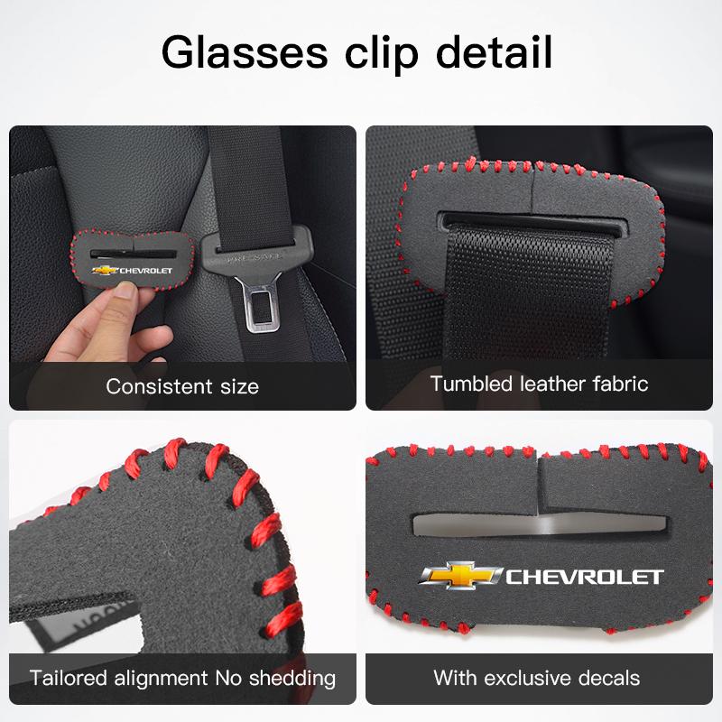 2Pcs Car Seat Safety Belt Buckle Cover Protective Accessories For Chevrolet Spark Captiva Cruze Malibu Equinox Trax Camaro