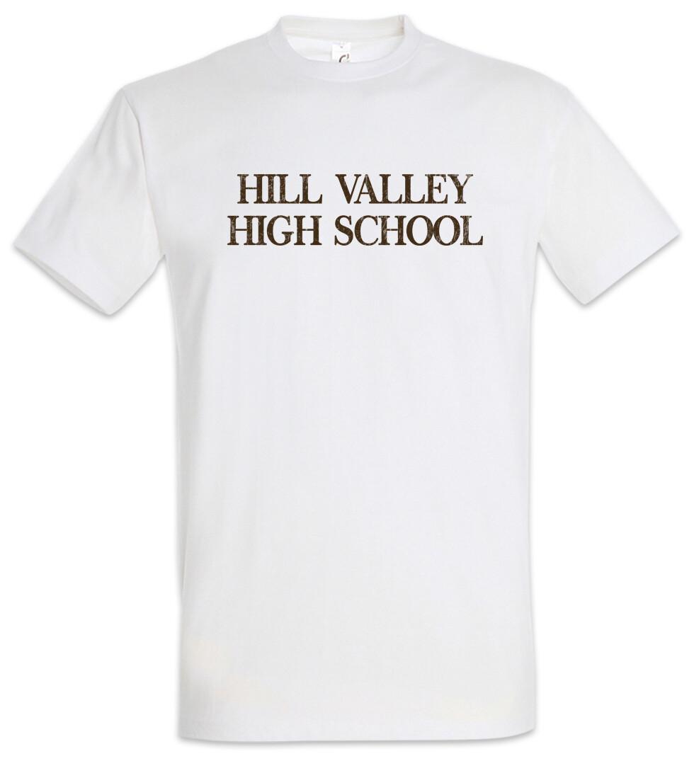 Hill Valley High School I T-Shirt Back to Geek Nerd Marty the McFly Future 4XL