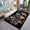 Psychedelic Mushrooms Pattern Floor Mat Carpet 15 Size Living Room Bedroom Bedside Bathroom Floor Mat Area Rug Club Home Decor
