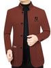 Men's Versatile Slim-Fit Stand-Collar Jacket - Spring 2025 Fashion Trend