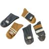 Men'S Color Matching Double Needle Colored Cotton Socks Thickened Warm Medium Tube Cotton Socks Sweat-Absorbing And Breathable Trend Men'S Socks