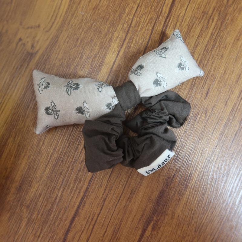 

Тканевый бант резинка для волос высокий хвост модный простой легкая роскошь высокое качество универсальный нишевый дизайн изысканные аксессуары для волос женщины