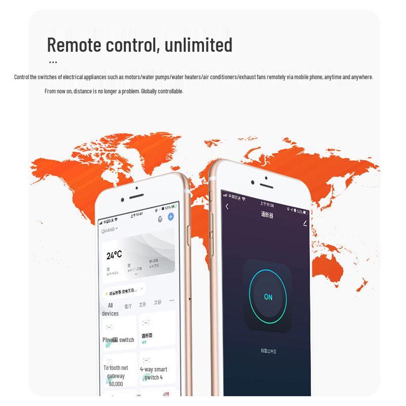 30A WiFi Smart Remote Switch & Timer Control Disconnect