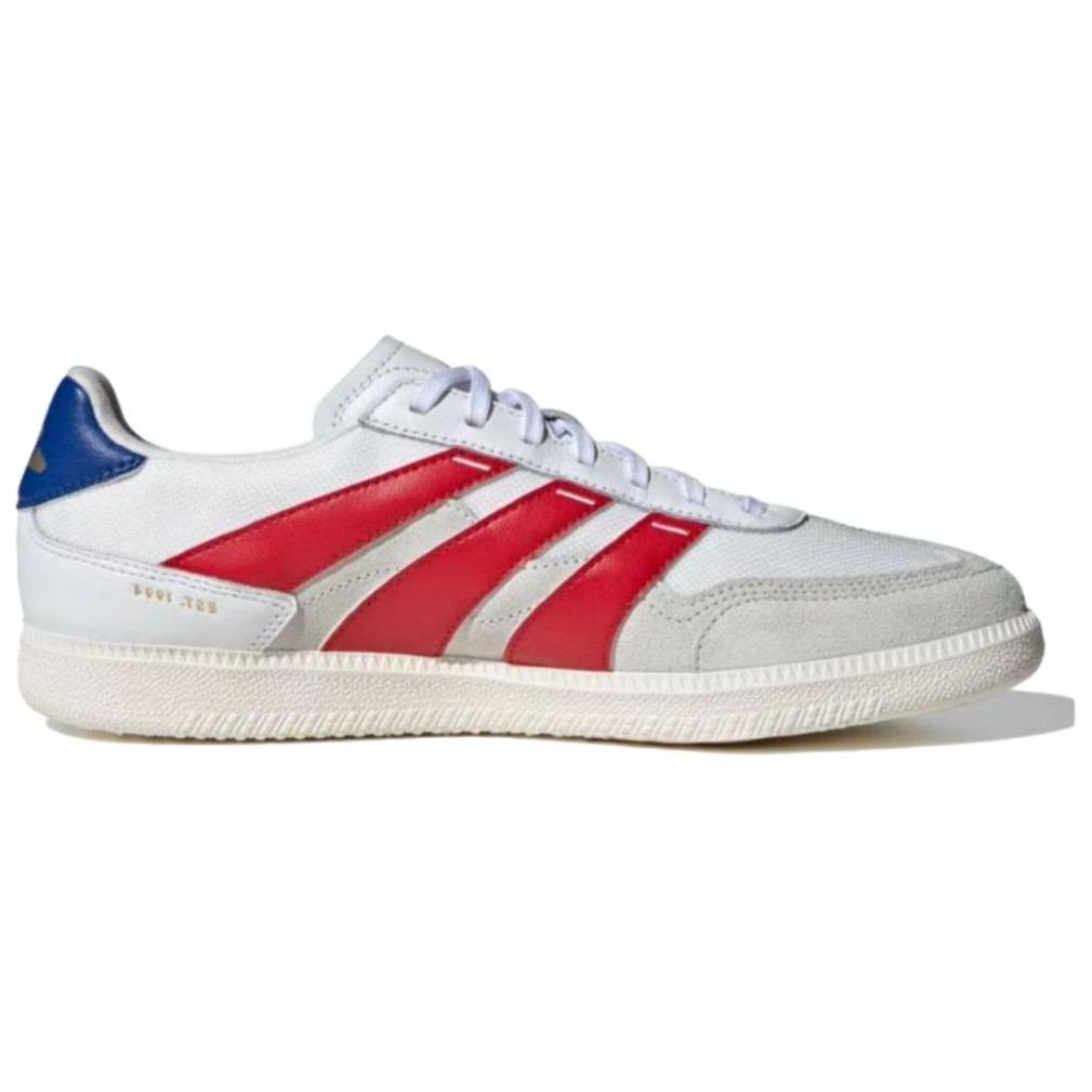 Adidas Predator 24 League Low Freestyle White Scarlet Royal Unisex Sneakers Cloud-White Better-Scarlet Royal-Blue IG8974