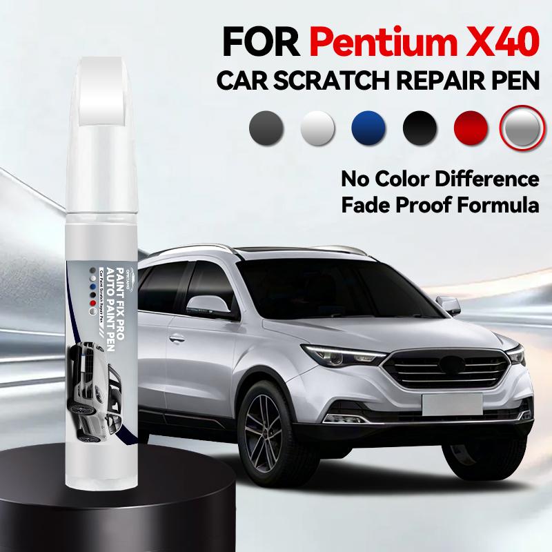 

Hot Car Dedicated For Pentium X40 1990-2026 Paint Repair Pen Touch Up Scratch Remover DIY Auto Accessories Black White Silver Bl срібний