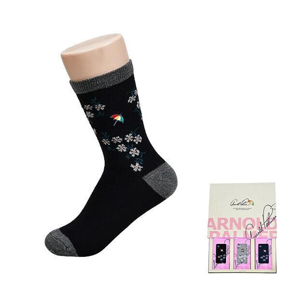 Arnold Palmer Casual Floral Pattern Ladies  3-Pair Set 0079ce (P003758318) Set of 3 pairs 24cm