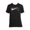 SS24 Imprimé Logo Décontracté Sport Course Fitness Entraînement Confortable Respirant Col Rond Manches Courtes T-Shirt Homme Hauts Noir FV8391010
