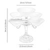 Elegant Serving Platter with Rotating Design, Multi-Sectional Dish for Snacks And Treats
