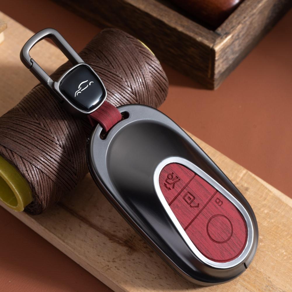 Auto Key Fob Cover Case Keyless Fit For Mercedes Benz C S Class W206 W223 S350 C260 C300 S400 S450 S500 Key Fob Protector Housing Remote
