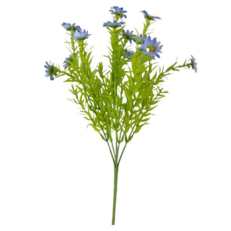 25 Mesh Youle Chrysanthemum Simulation Flower Home Decoration Photography Props Wedding Camping Decoration