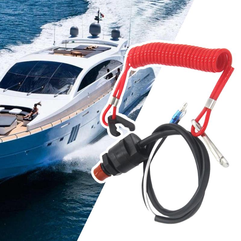 Urgency Switches For Boat Long-Lasting Waterproof Safe Snowmobile Tether Boating Equipment Powersports Starters For Cycling