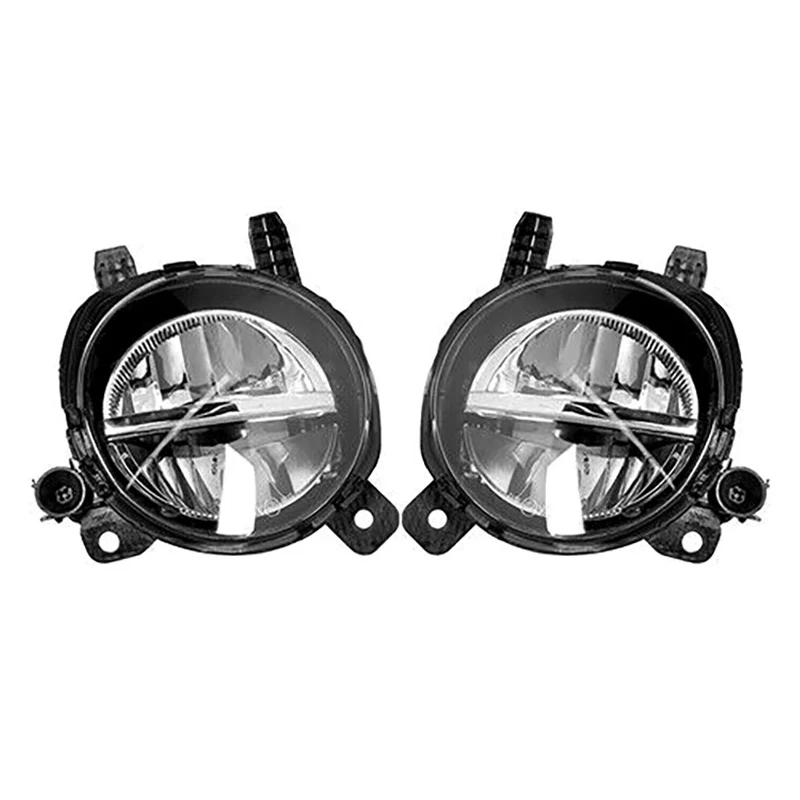 A Pair of Car LED Front Bumper Fog Lights Fit For BMW 1 Series 3 Series F20 F30 F35 2012-2020 Car Accessories Fog Light Assembly