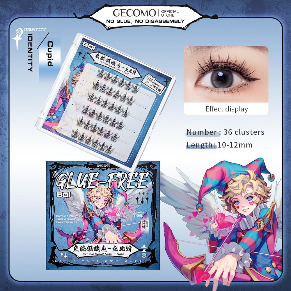 Natural Curling Pre-Glued Eyelashes Soft&Lightweight Various Styles Fluffy Self Adhesive Lash