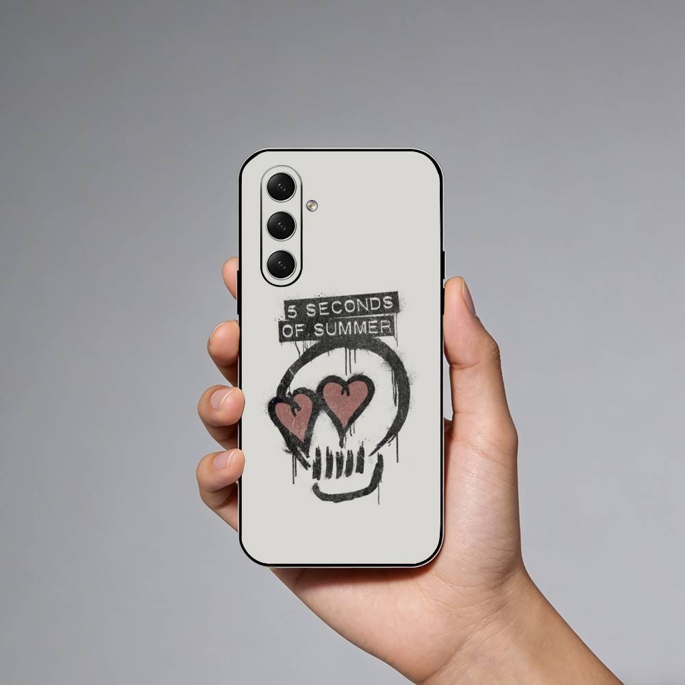 5 S-Seconds of S-Summers Band Phone Case For Samsung Galaxy A73,A21s,A22,A31,A52,A53,A71,A41Soft Black Shell