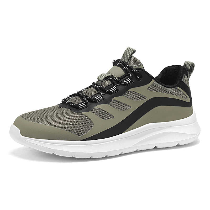 Fashion Thick Bottom With Ties High Quality Sneakers For Men Woven Outdoor Shoes For Man White Sports Shouse Special Use Tenus