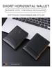 Minimalist RFID Anti-Theft Carbon Fiber Card Holder and Money Clip Wallet