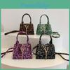 Schicke Leopard-Print Handtasche für Damen mit stilvollem Schultergurt und modernem Design
