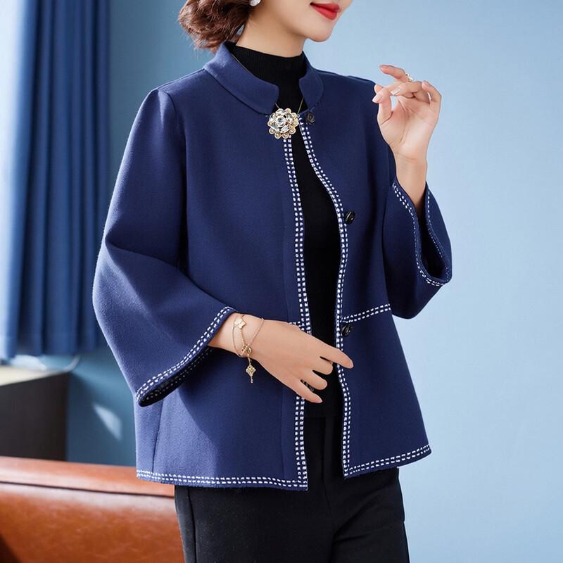 Elegant Women's Knitted Cardigan