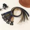 Men's Tactical Nylon Belt with Alloy Buckle for Climbing and Workwear