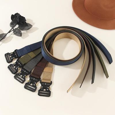 Taktischer Nylon-Herrengürtel mit Legierungsschnalle zum Klettern und für Arbeitskleidung