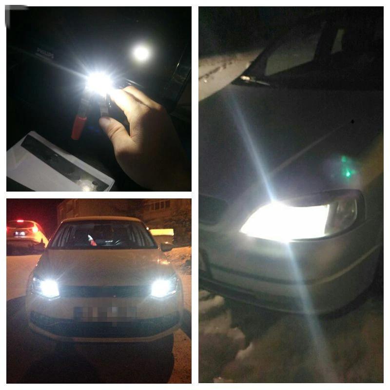 5PCS/Set Led Car Interior Bulb Error Free T10 White 5730 8SMD LED 12V Car Side Wedge Light