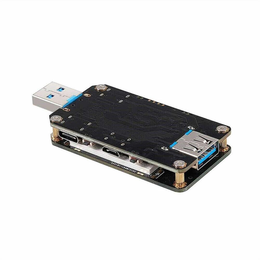 

PDTO Mini USB тестер Type-C с ЖК-дисплеем, мультиметр, вольтметр, детектор амперметра